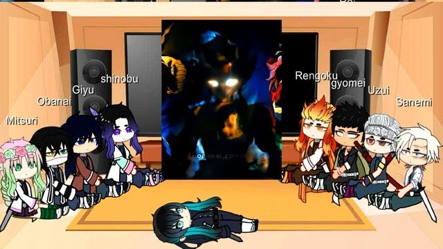 Past Hashiras react to Tanjiro || Hashiras react to Tanjiro смотреть онлайн