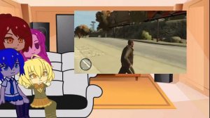 👉Реакция аниме на мармока ((часть 1)Gacha💀)👈