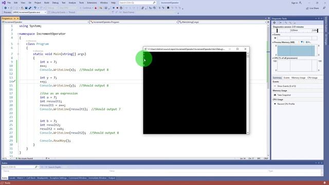 Part 14 - Increment/Decrement Operators in C# смотреть онлайн