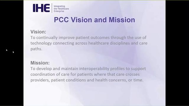 Inside IHE 2018: Patient Care Coordination (1 of 3) - Vision, Mission and Goals смотреть онлайн