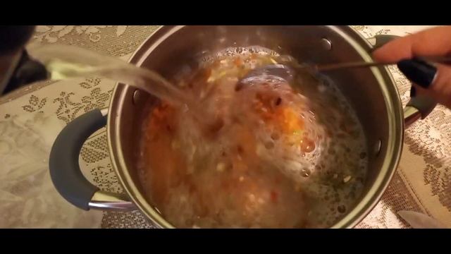 Крем-суп тыквенно-чечевичный