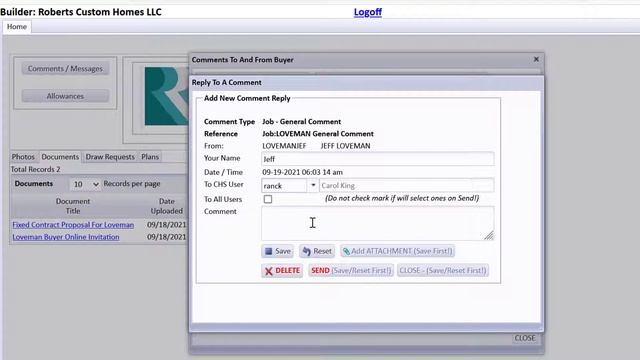 N3081 - Home Buyer Online Customer Portal In CHS смотреть онлайн