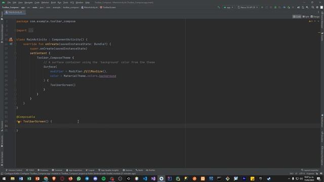 Crear Toolbar en Jetpack Compose смотреть онлайн