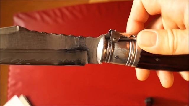 Navaja Albacete De España Bandolero Traditional Knife Spain Folder Fighter Bowie Cuchilleria Messer