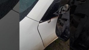 Разбор зеркала и замена повторителя поворотника Тойота камри 50 кузов.