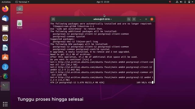 Cara install Postgresql di linux ubuntu смотреть онлайн