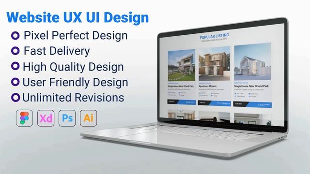 professional unique modern website, landing page, UI design with figma смотреть онлайн
