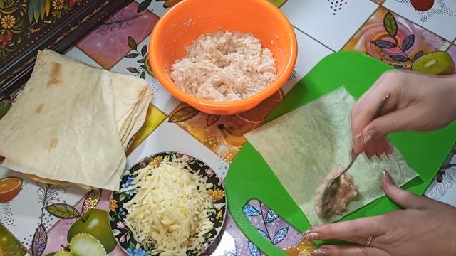 Чебуреки из Лаваша за 10 минут | Ленивые Чебуреки | Быстрый Рецепт