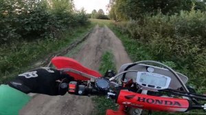 Honda XR400R Вечерняя поездка  / Впечатления от мотоцикла