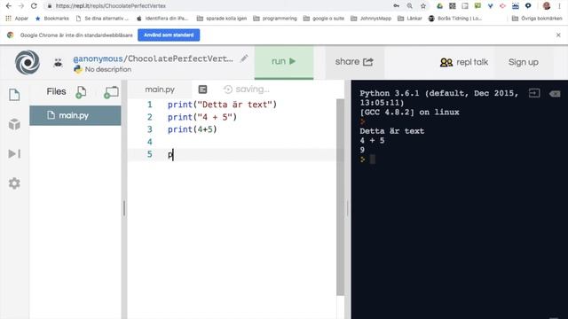 Python print text och tal смотреть онлайн