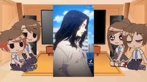 ♡˖Реакция одноклассников Баджи на тт˖♡ 2/? [яой]