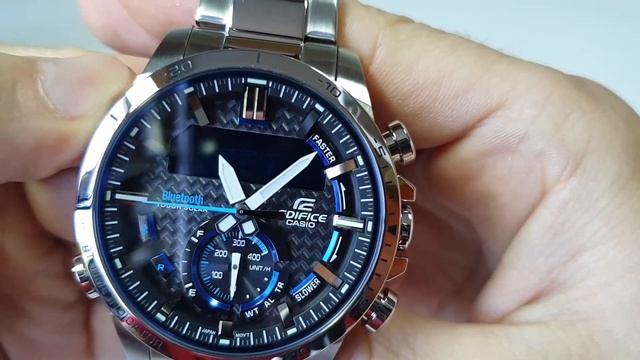 Автомобильные Casio Edifice ECB-800D-1A смотреть онлайн