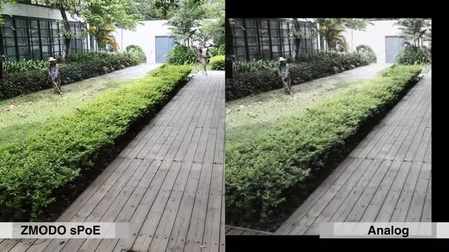 Zmodo sPoE 720p HD IP камеры VS. Традиционные Аналоговые камеры смотреть онлайн