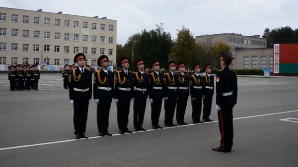 Строевые приёмы в составе отделения