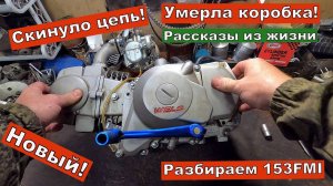 Двигатель 153Fmi Оборвало цепь умерла коробка.