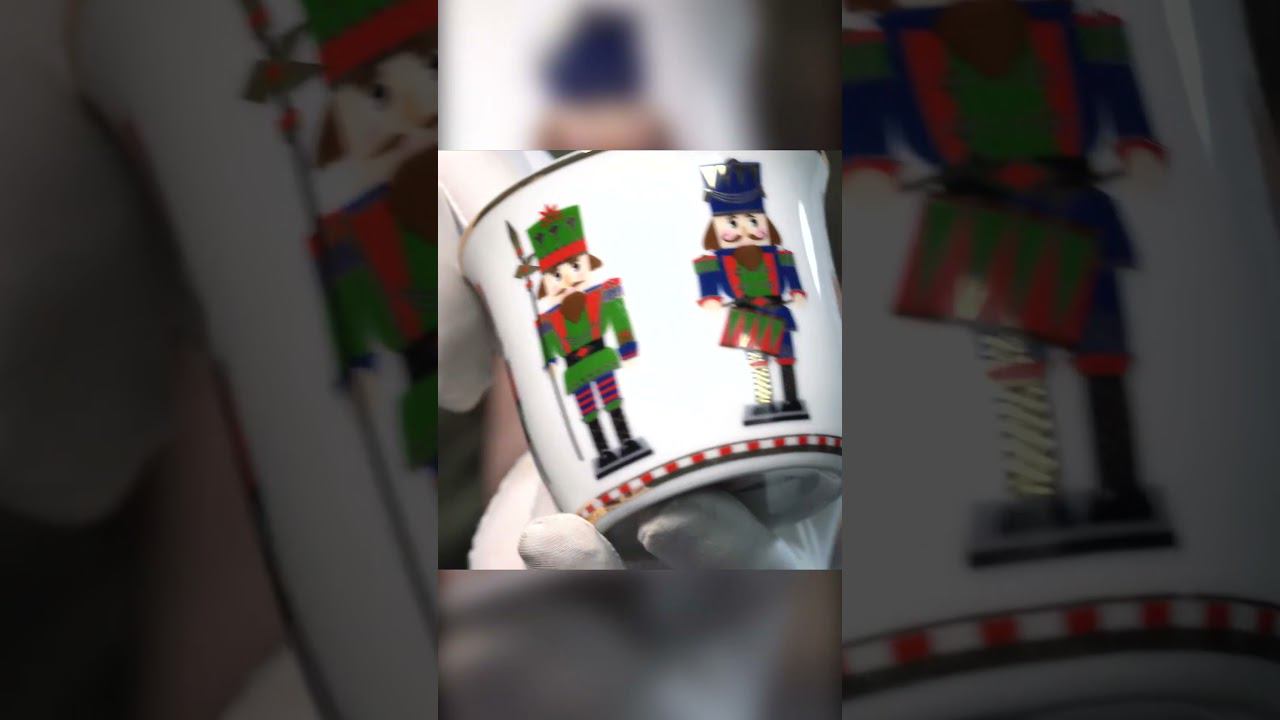 Новогодний декор 2024 и сервировка стола - посуда Коллекции Щелкунчик смотреть онлайн