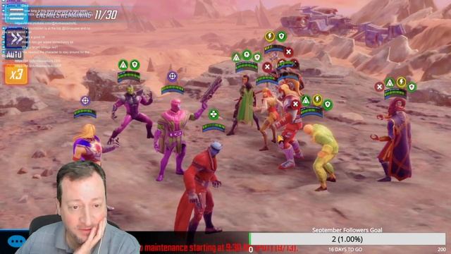CHASING BIG BOY SUPER SKRULL - NODE 8 - Final Attack смотреть онлайн
