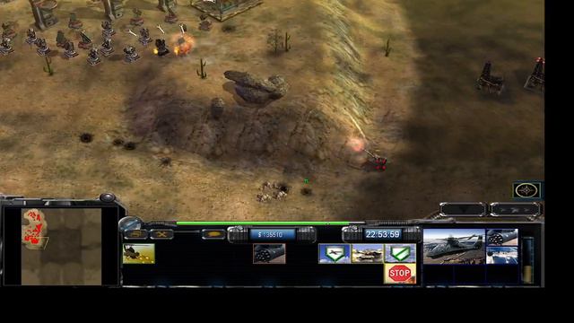 C&C Generals Zero Hour Contra Mod 1 USA Air Forces vs 1 China Infantry Hard Twilight Flame Map смотреть онлайн