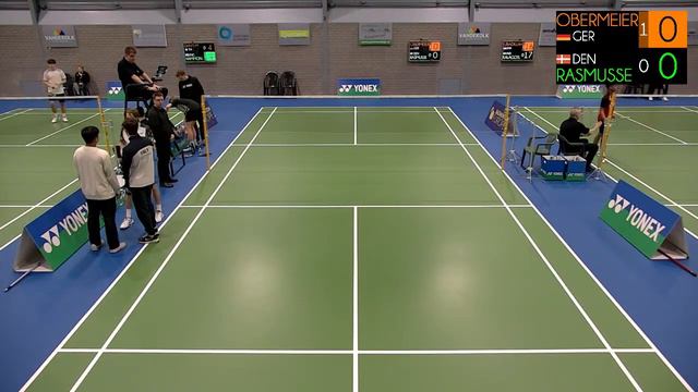 Mark Obermeier 🇩🇪 - Philip Oliver Rasmussen 🇩🇰, MS, Yonex Dutch Junior International 2023 смотреть онлайн