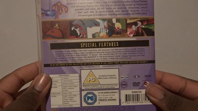 Looney Tunes Golden Collection Volume 2 (UK) DVD Unboxing
