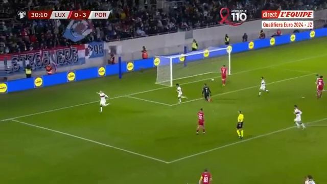 Сборная Португалии в матче отборочного турнира Евро-2024 обыграл Люксембург (6:0) смотреть онлайн