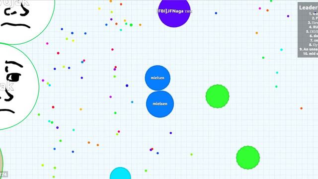 Agar.io- простая игра очень сильно затягивает смотреть онлайн