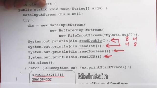 Java IO Streams Part 5 (DataStreams) In Arabic смотреть онлайн