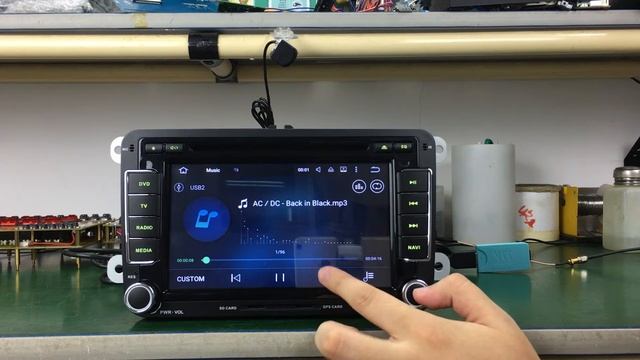 Joying Android 5.1 car radio 7 inch for VW with Bluetooth WiFi touch screen gps dvd car stereo смотреть онлайн