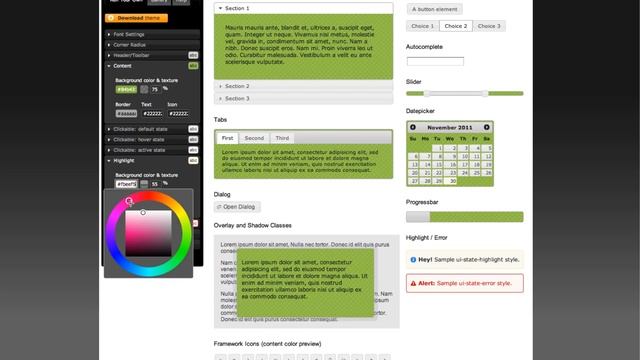 Special Hotspot Splash Page: ThemeRoller Skin смотреть онлайн