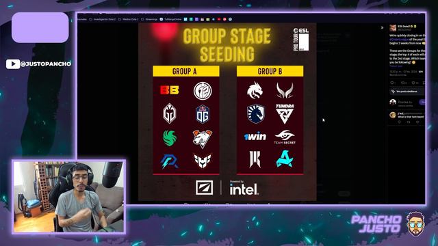 Dota 2: SE CONFIRMAN LOS GRUPOS DE LA DREAMLEAGUE SEASON 22. WISPER VS K1 - Pancho Justo смотреть онлайн