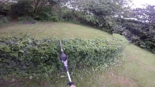 Husqvarna 536 LiHE3 Pro Battery , hedge cutting raw footage of complete job смотреть онлайн
