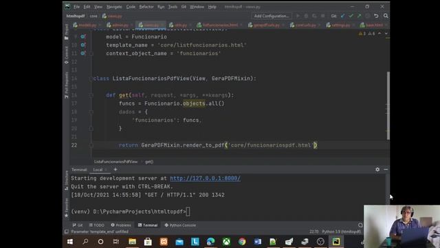 Gerando PDF com Django Aula 3 смотреть онлайн