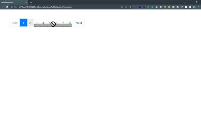 How To Create Pagination | Pagination in Bootstrap | Bootstrap 5 Tutorials | Class#19 смотреть онлайн