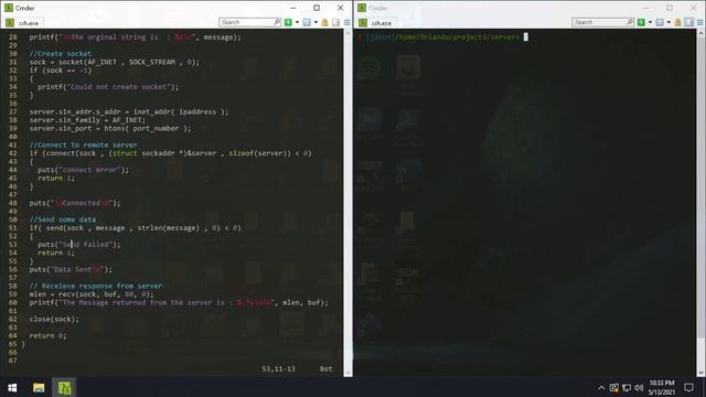 Assignment 3 Linux C Socket Program смотреть онлайн