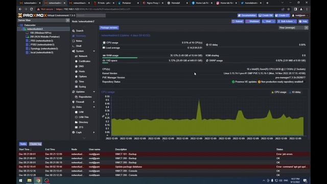 What I run in my Home Lab (Proxmox, PiHole and MORE) Part 1 смотреть онлайн