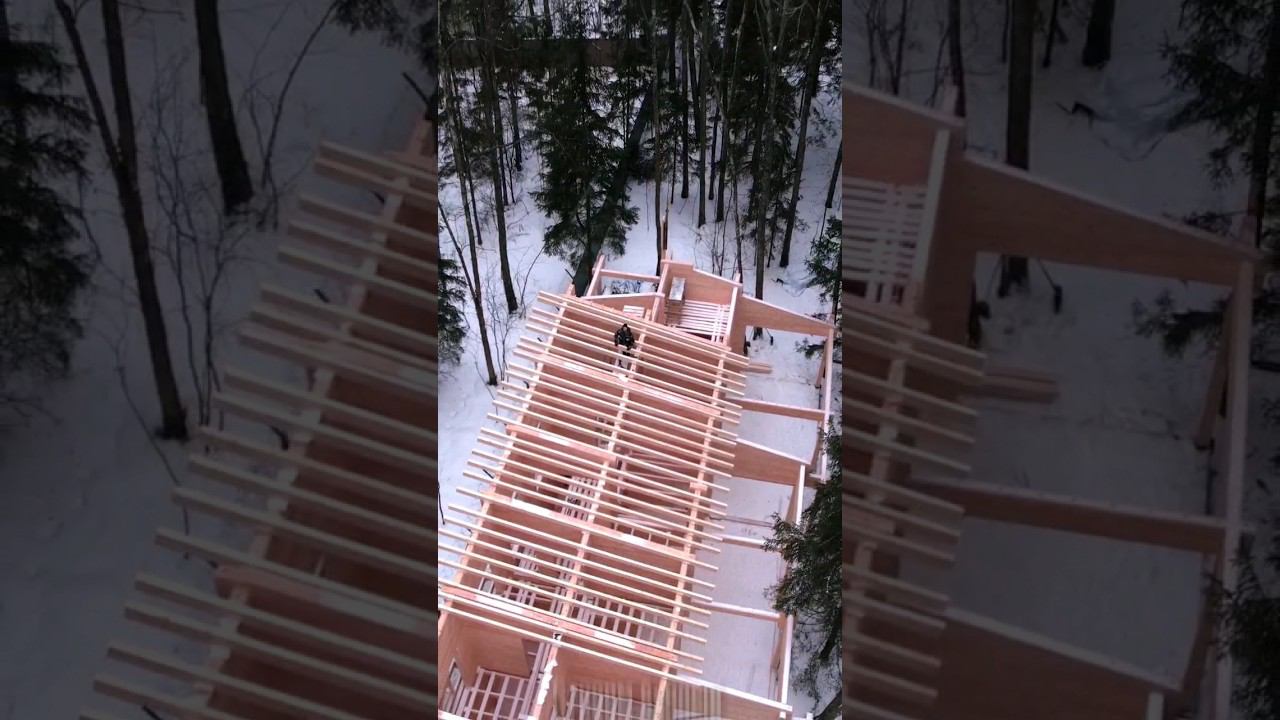 Кедровая БАНЯ на 335 м2 #клееныйбрус #кедр #деревянныйдом #баня #банныйкомплекс #рубкофф смотреть онлайн