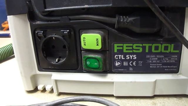 Пылесос FESTOOL CTL SYS, переносной в контейнере смотреть онлайн