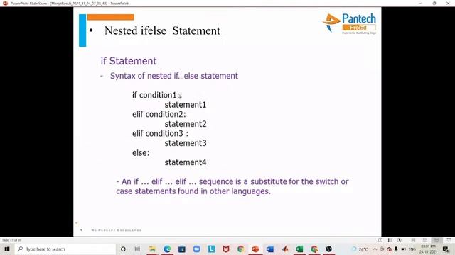 Day-1 PYTHON PROGRAMMING | Pantech Knowledge sharing Program| #pantechelearning смотреть онлайн