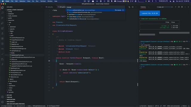 Stripe Checkout & Customer Portal with Laravel Jetstream (Inertia) смотреть онлайн