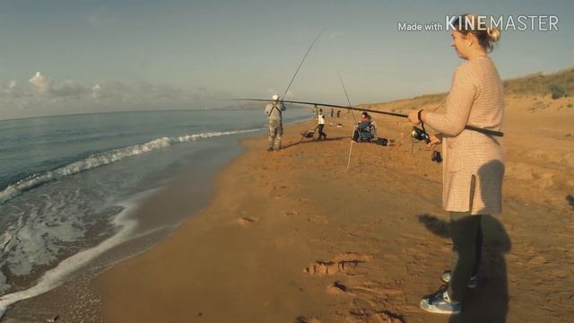 Рыбалка Крым.Ловля кефали на бомбарду пос.Яковенково.