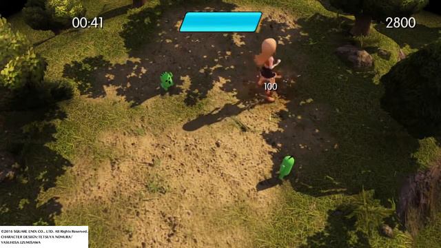 WORLD OF FINAL FANTASY Cactuar Minigame смотреть онлайн