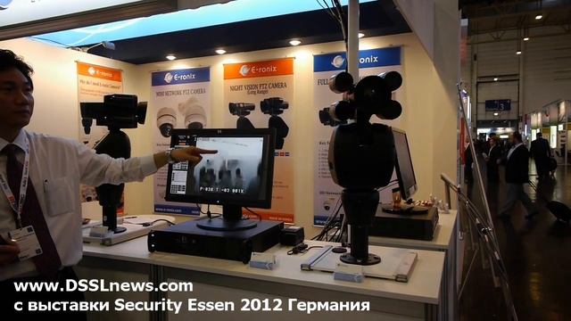 Сенсорное управление Thermal камерой. Security Essen 2012 смотреть онлайн