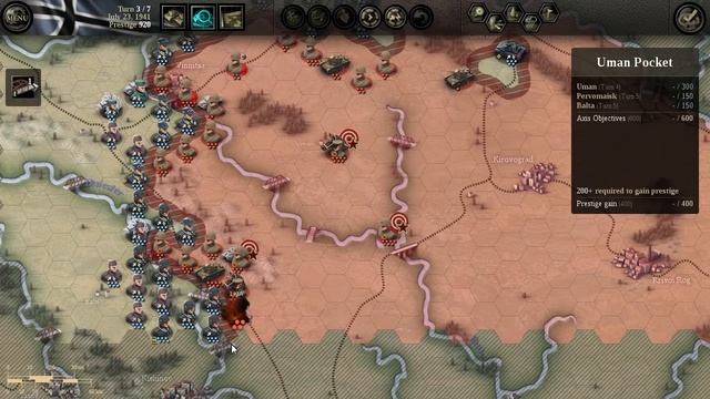 Black Turn №7 Уманский котёл Brilliant Victory — Unity of Command смотреть онлайн