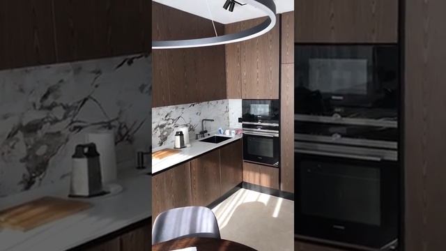 Кухня шпон -орех смотреть онлайн