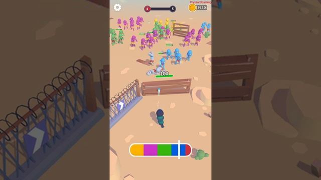 Zombie Color Attack - Gameplay Walkthrough Part 1 Tutorial Zombie Defense Army Commander (Android) смотреть онлайн