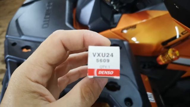 Иридиевая свеча зажигания на квадроцикл cf moto cforce 600! смотреть онлайн