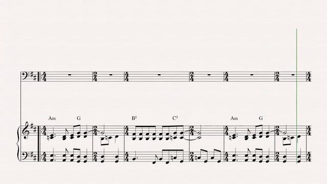 Bass - One - Metallica Sheet Music, Chords, & Vocals смотреть онлайн