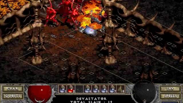 Diablo - Thehell - Assassin - Doom - Single Player - Fleshdoom - Part 2 смотреть онлайн