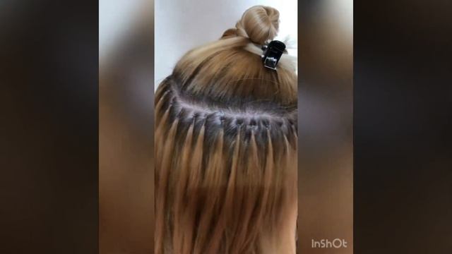 Наращивание волос #extensiones de cabello #уход за волосами #микрокапсулы#Mhair#русские в Испании # смотреть онлайн