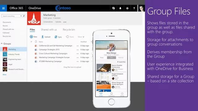 Microsoft Ignite 2015 Collaborate on Files and Information within Office 365 Groups смотреть онлайн